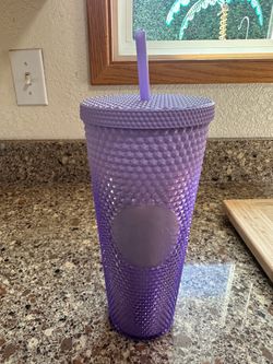 New Starbucks Purple Ombré Studded Tumbler 24oz