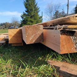 6x6x16' Douglas Fir Beams