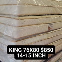 Cali-King/KING PILLOWTOP 