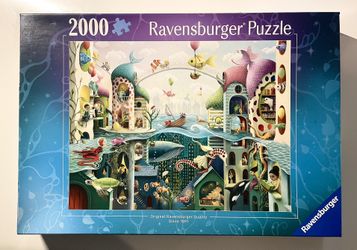 Ravensburger - 2000 Piece Puzzle - If Fish Could Walk