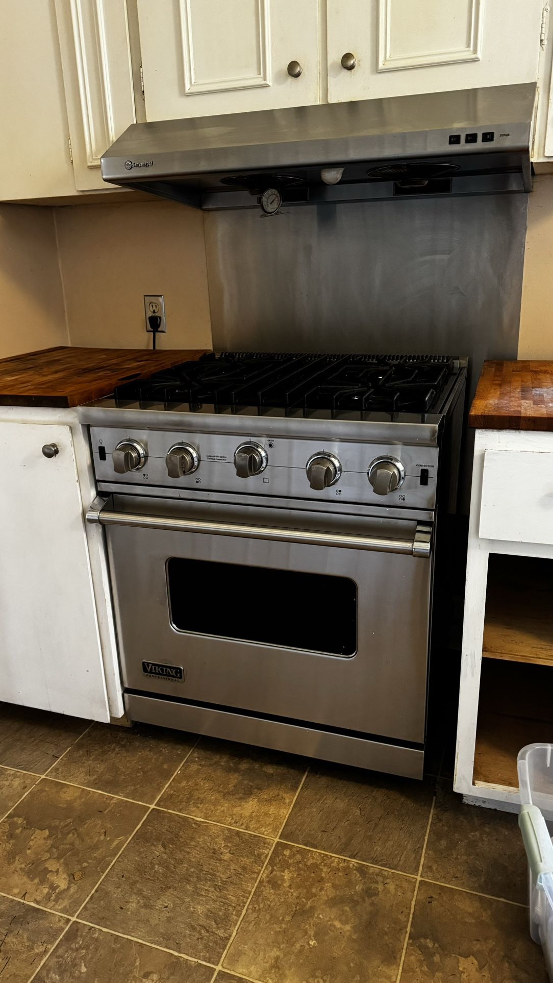 Gas range 30” Viking professional 