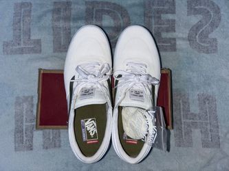 Vans Old Skool Gilbert Crockett White And Olive Green Size 11.5