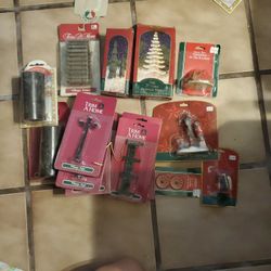 Christmas Village Collection Figurines Assortment