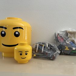 Lego Police Station & Storage Containers