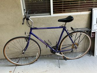 Free bicycle. Has not been ridden in three years since I moved. Tires need air but are new.
