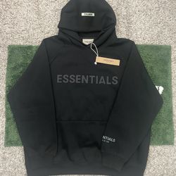 Essentials Black Hoodie