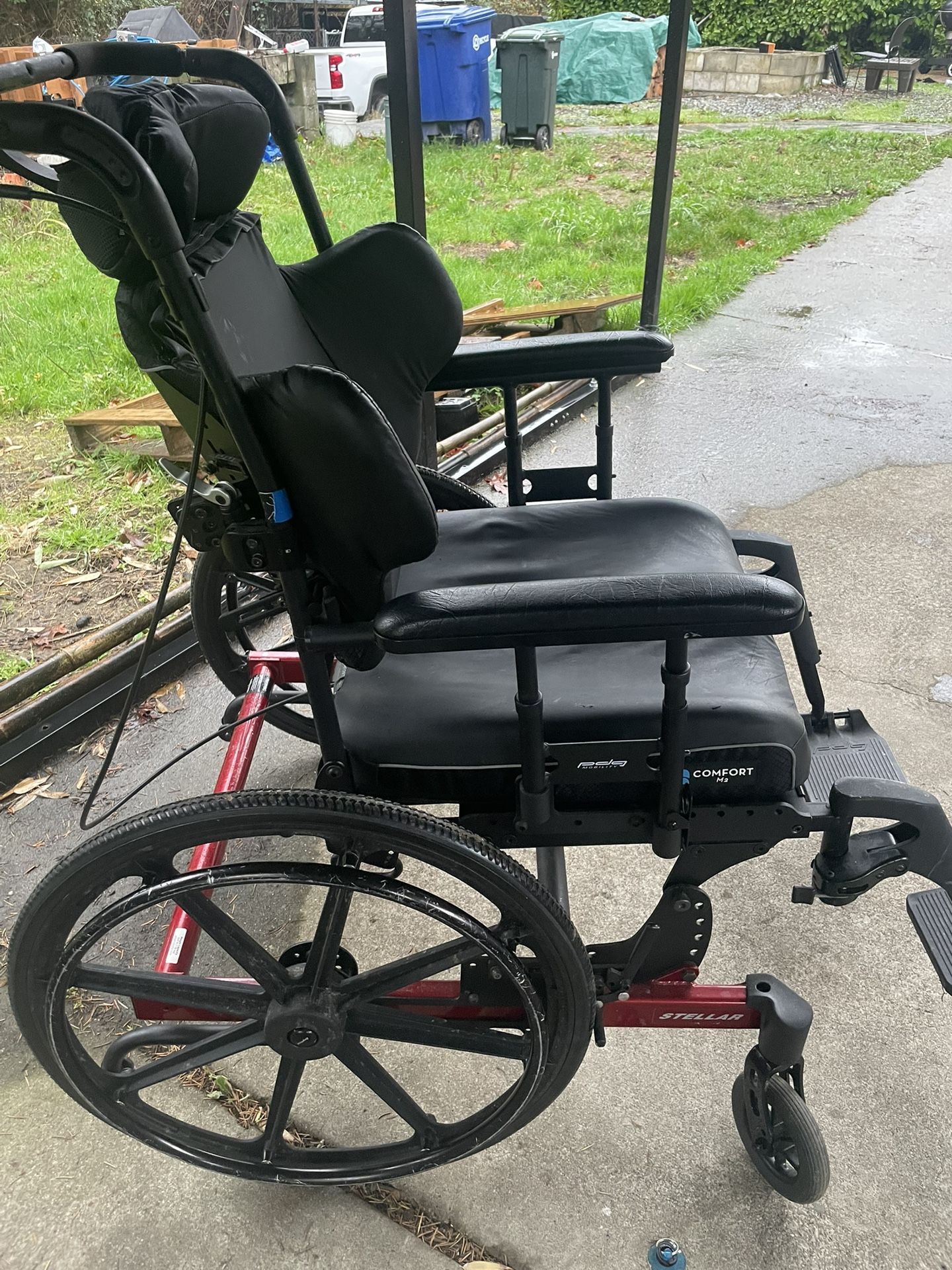 PDG Fuze T50 manual tilt-in-space Wheel Chair