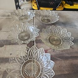 Crystal bowls 25.00 each