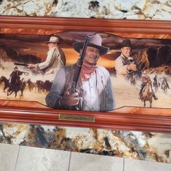 Vintage John Wayne Wall Art