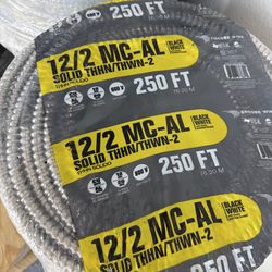 MC Wire 12/2 Electrical Wire 250ft New $200 (12/3 250ft MC $280  (price If Each )14/2 MC 10/2 MC 10/3 MC Also Available