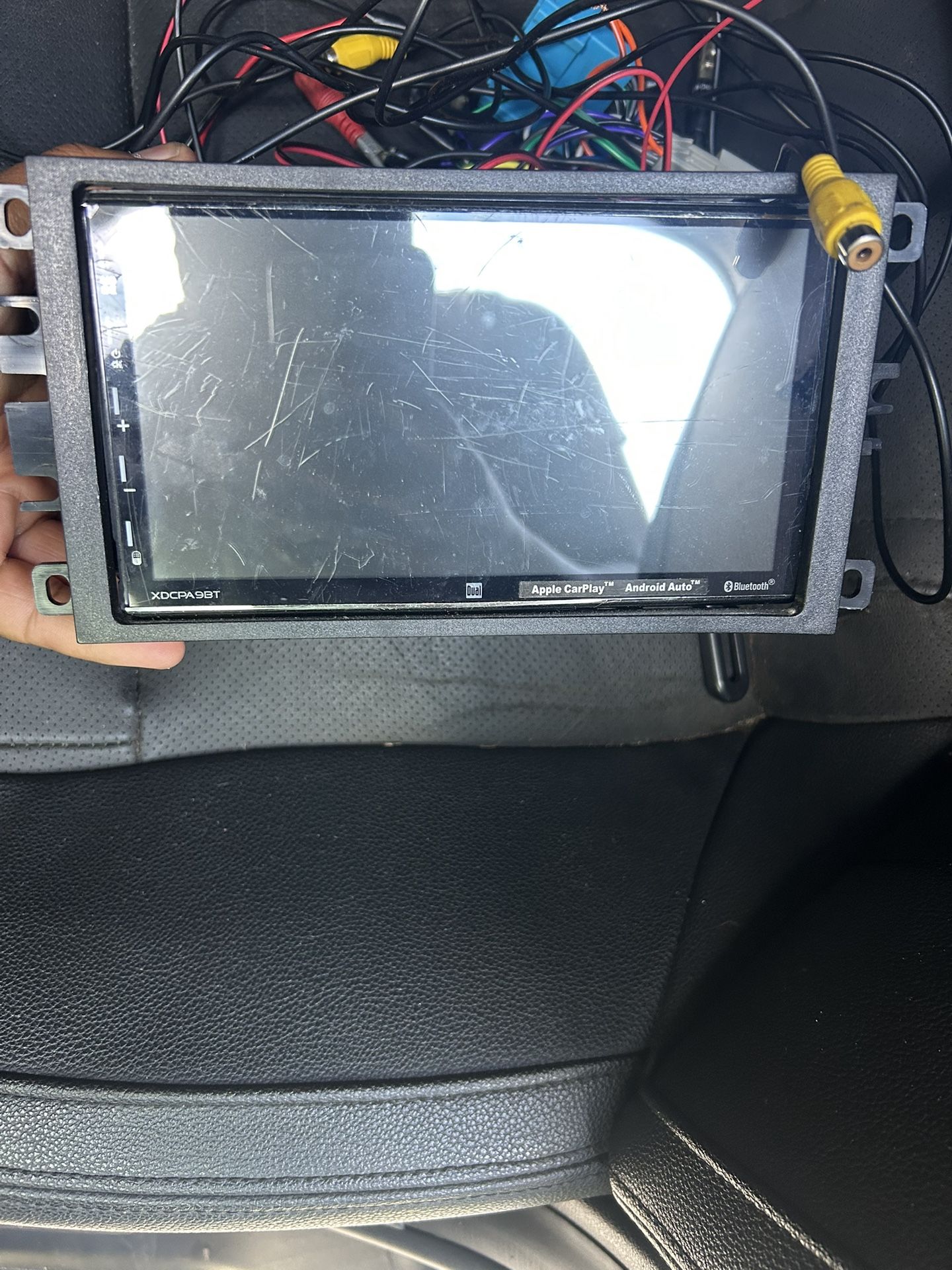 double din audio radio with back up camera 