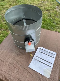 Round Damper For HVAC