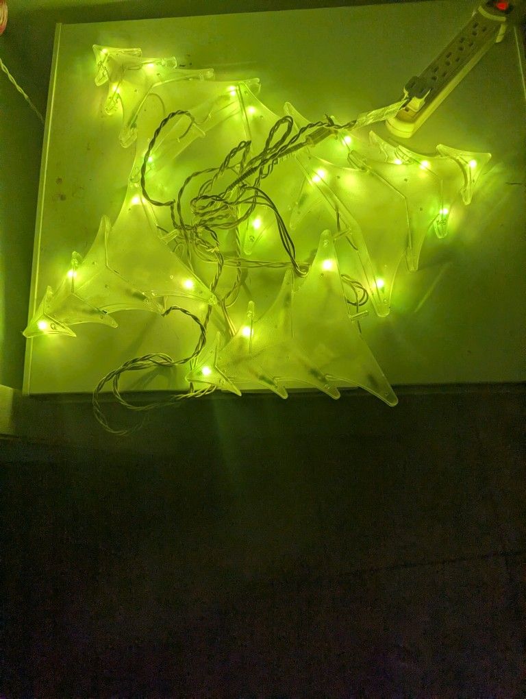 Green Christmas Tree Lights