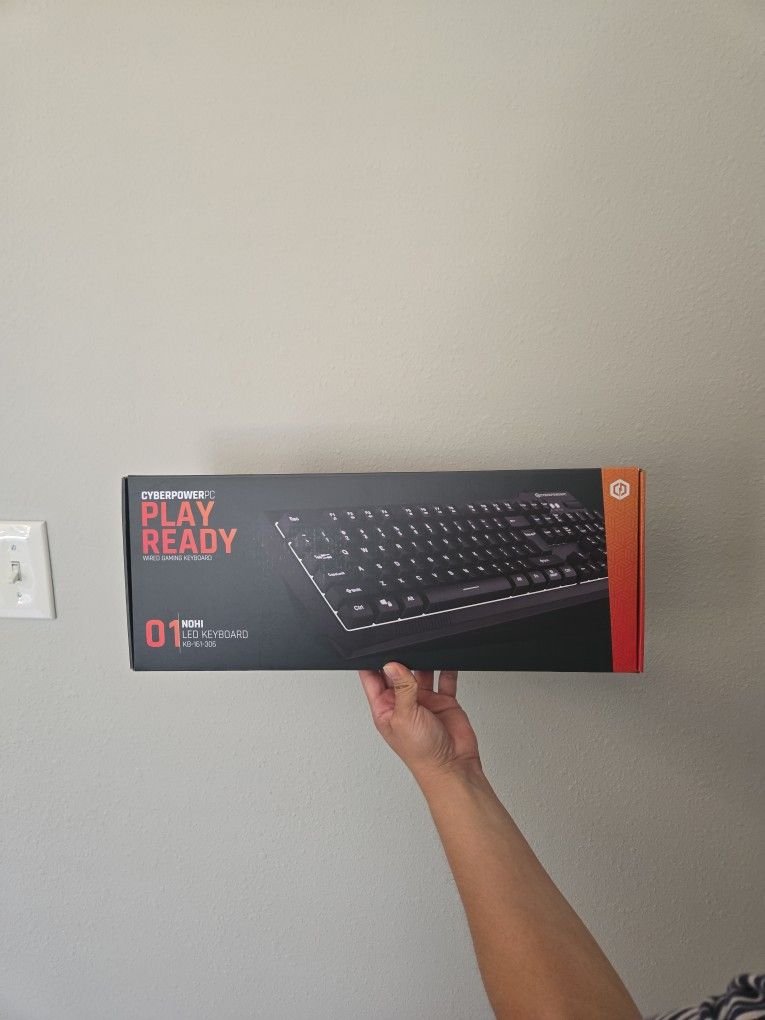 CyberpowerPC Play Ready Wired Gaming Keyboard
