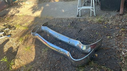 1956 Chevy Belair front California bumpers