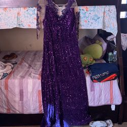 Purple dress
