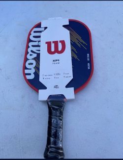Wilson XP1 Team Pickleball Paddle, Blue