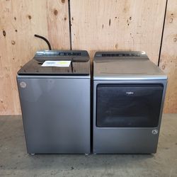 🍀St Patrick's Sale! 2023/2021 Whirlpool Washer Dryer Electric Set-Warranty Included