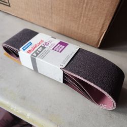 3x24 Sanding Belts 5pk