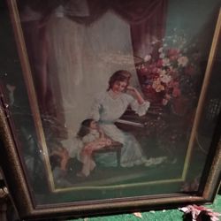 Vintage Style Oil Painting 