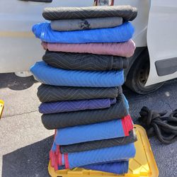 Moving Blankets, Used X 14