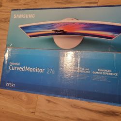 27" Samsung Curved Monitor