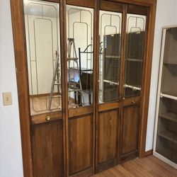 Solid Core Wood Bifold Closet Doors