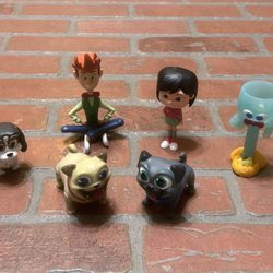 Bingo And Rolly Toy Figures 