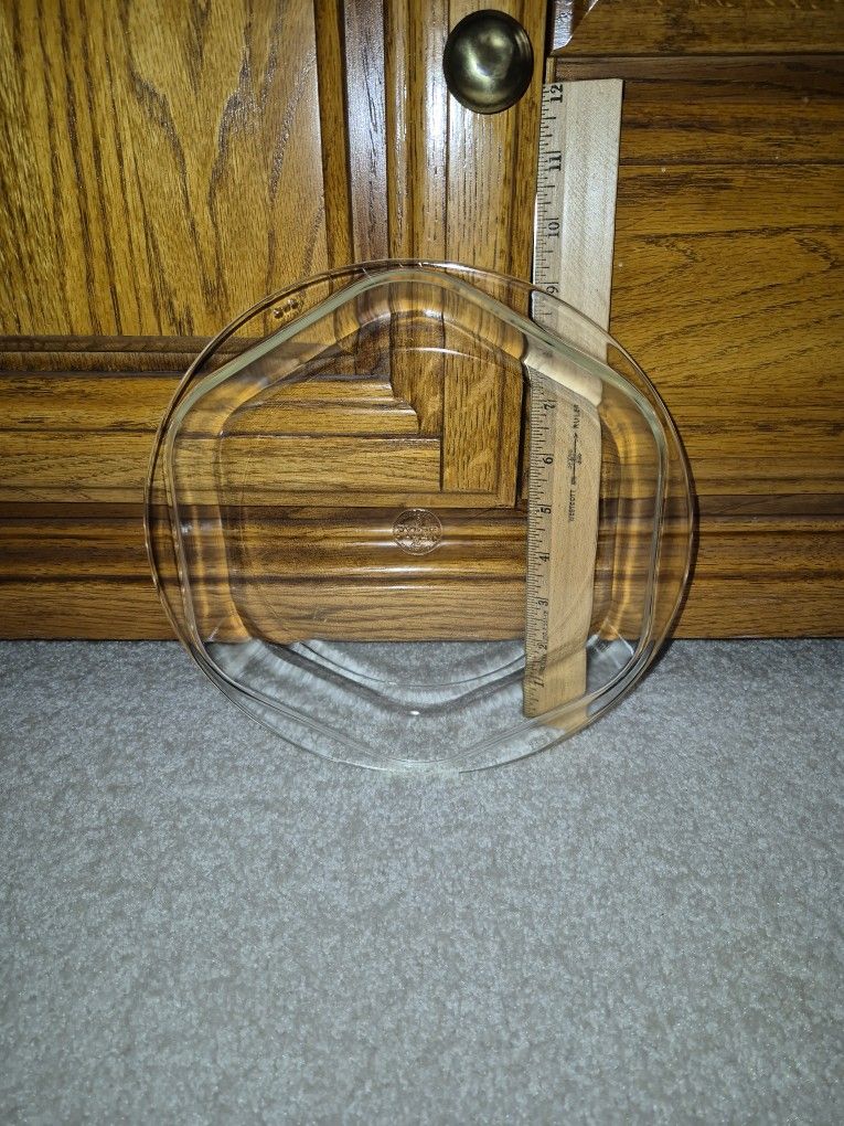 Antique Pyrex #1203 Hexagon Pie Plate