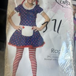 Tag Doll Girl Costume