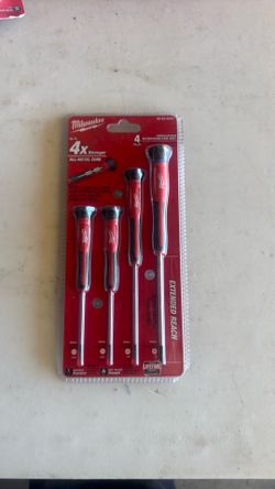 Milwaukee precision screwdriver set