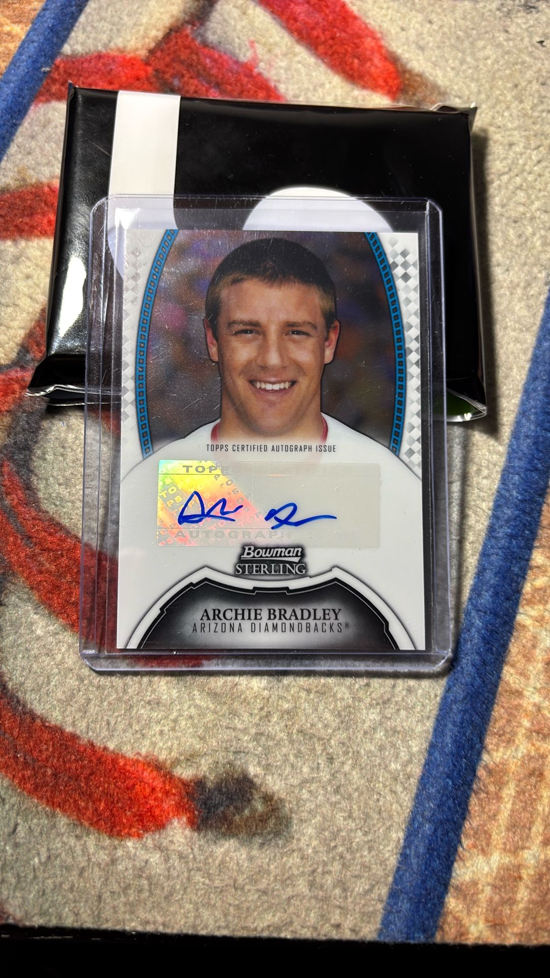 Archie Bradley Bowman Sterling Autograph