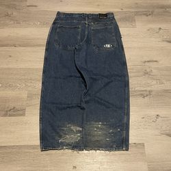 Dark Blue Vintage 90s Interstates 