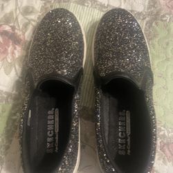 Skechers Glitter Slip Ons