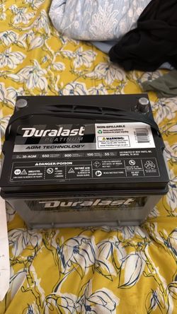Duralast battery (new )