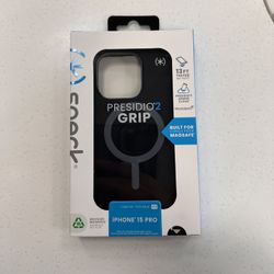Speck Presidio Grip2 Case for iPhone 15 Pro