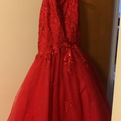 Red Prom Dress For Sale!