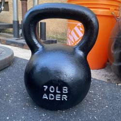 70lb Kettlebell 