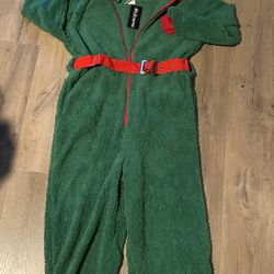Adult Elf Pajamas