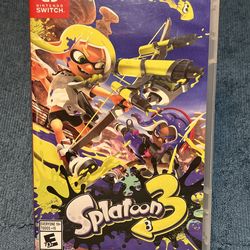 Nintendo Switch Splatoon 3
