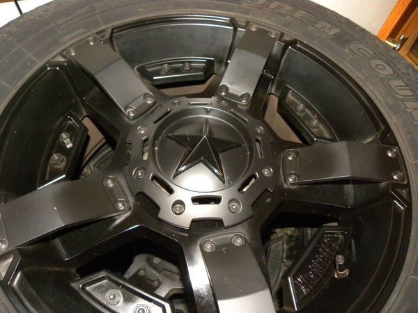 KMC XD Series XD811 (Flat Black) Rockstar 20" Inch Truck Wheels Rims Set of 4, for 6 x 5.5 CASH or TRADE!