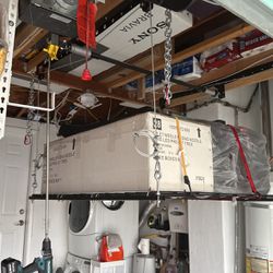 Racor Garage Ceiling Storage Rack Lift