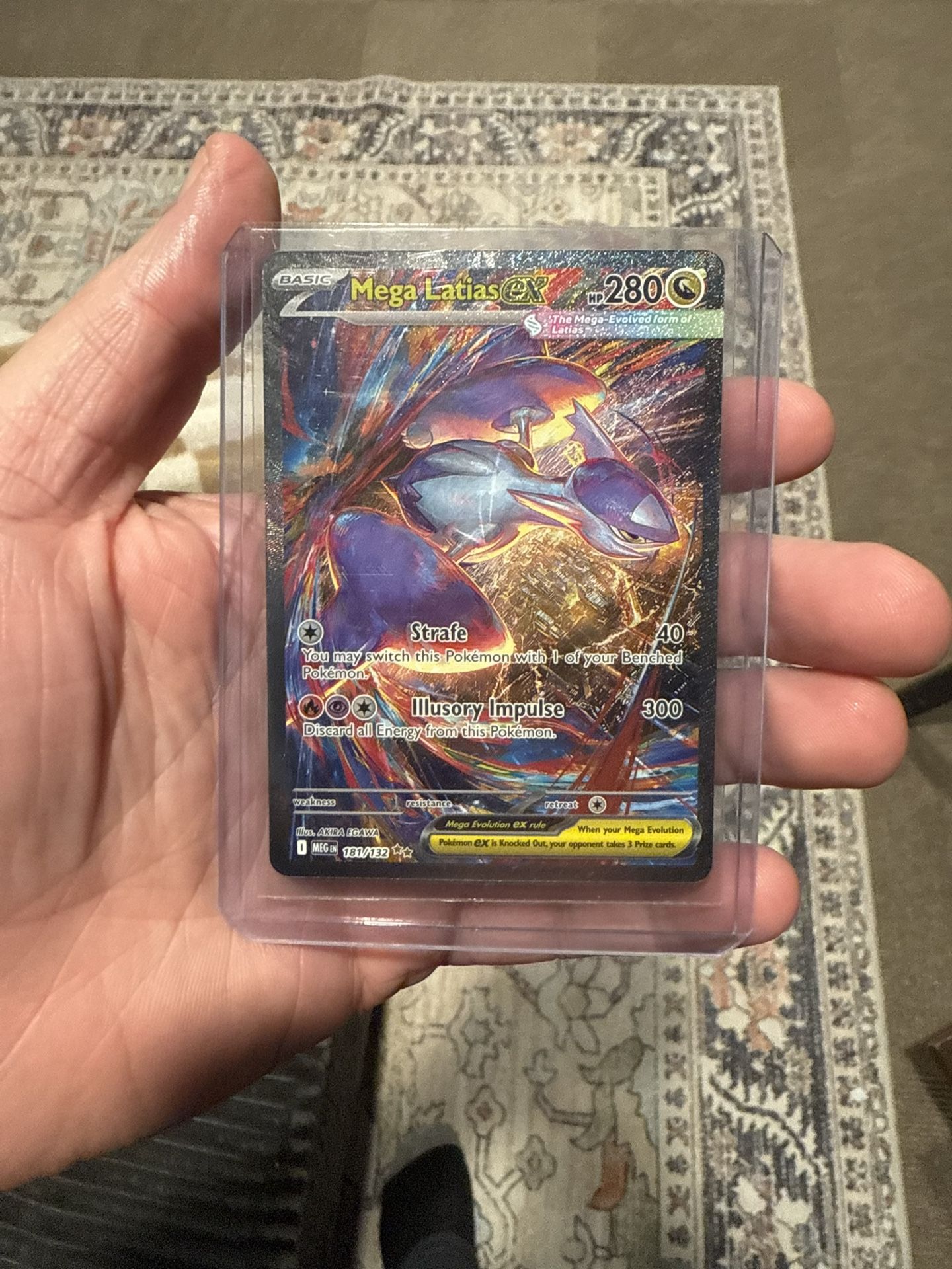Mega evolutions Latias SIR Mint Condition
