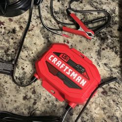 Craftsmans 1.5 AMP Portable Car Battery Charger