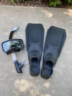 Snorkel and Fins