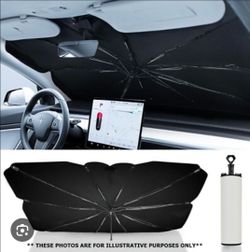 Foldshade Roof Sunshade Window Sunroof Mesh - TeslaModel3