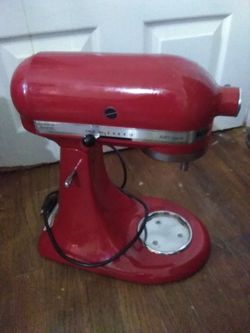 Kitchen aid red artesian mixer only