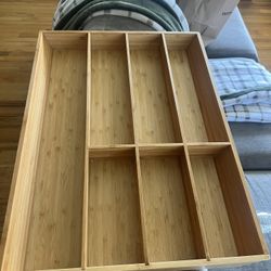 Bamboo Storage Organizer