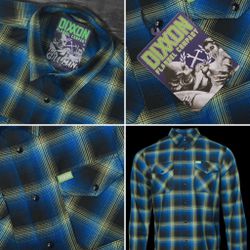 DIXXON Flannel “Gill Man”Sold Out Limited Edition Horror Series 2XL