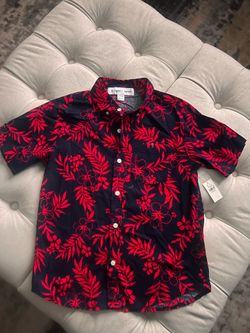 Old Navy Boys Hawaiian Shirt Size L (10-12)